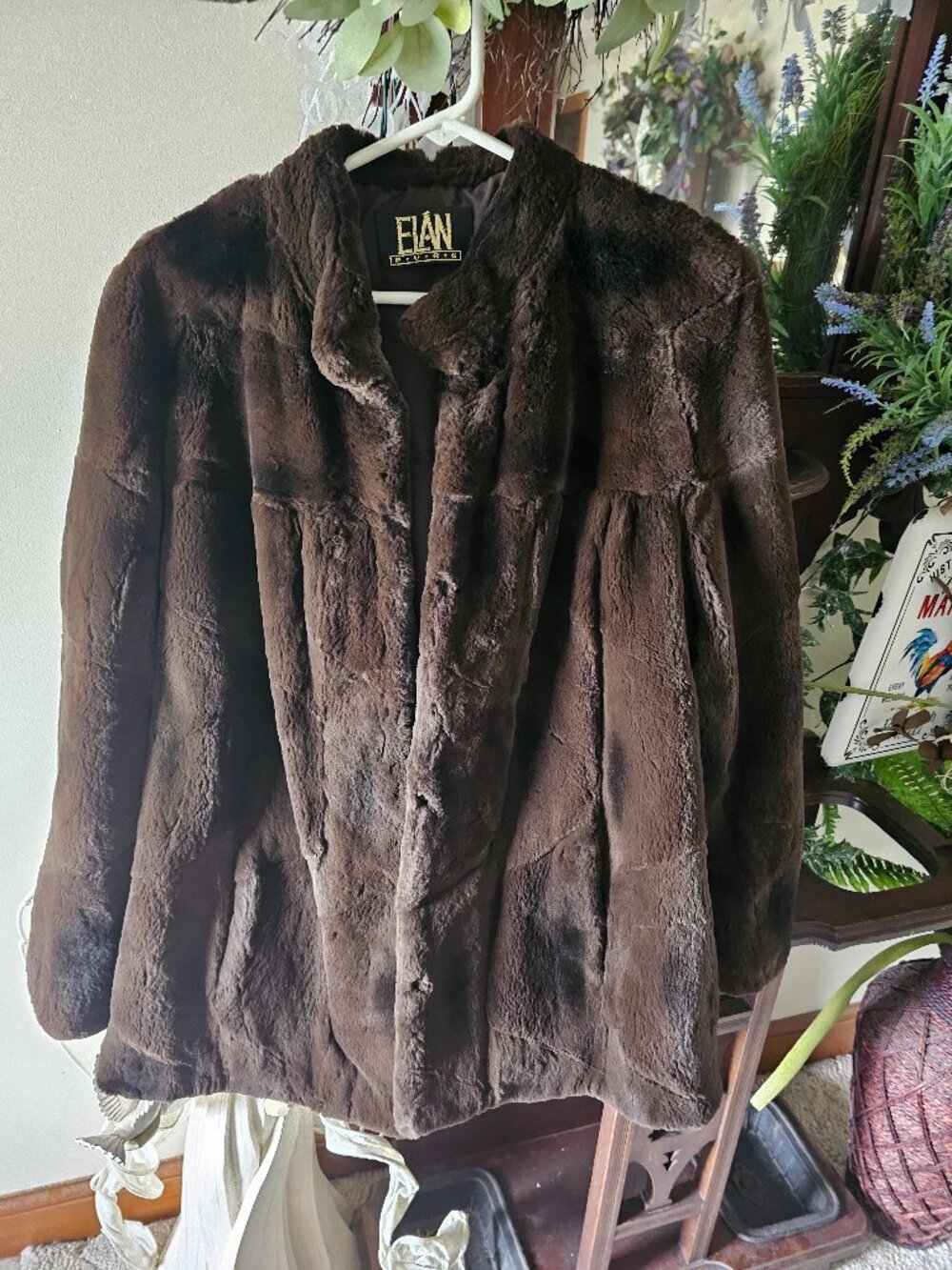 Vintage Elan Sheared Beaver Jacket - L
